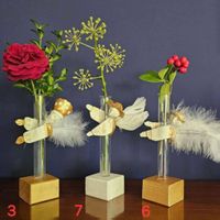 Vase mit Engel Dekoration neu weihnachten handarbeit