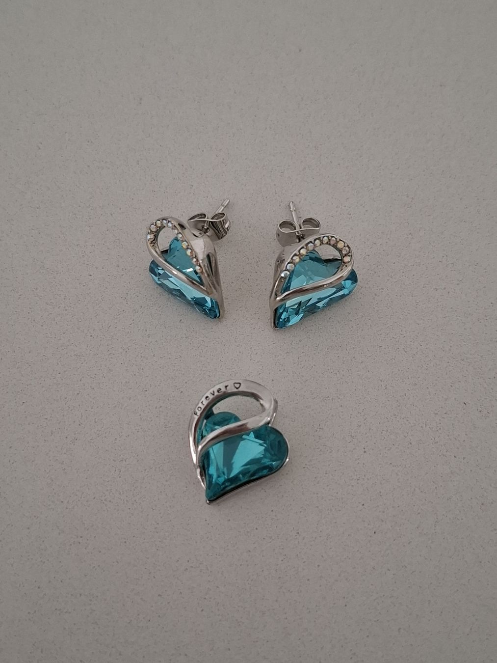 Sonstiger Schmuck: Orecchini e ciondolo collana con cuore, in argento NUOVI – Neu und originalverpackt aus Camorino von ros_cj5f