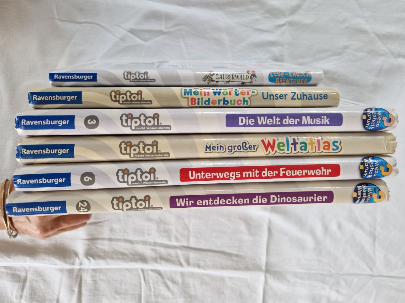 Bücher: 6 Tiptoi Bücher Ravensburger Lernsystem – Gebraucht aus Mauren von E.C.L. 2