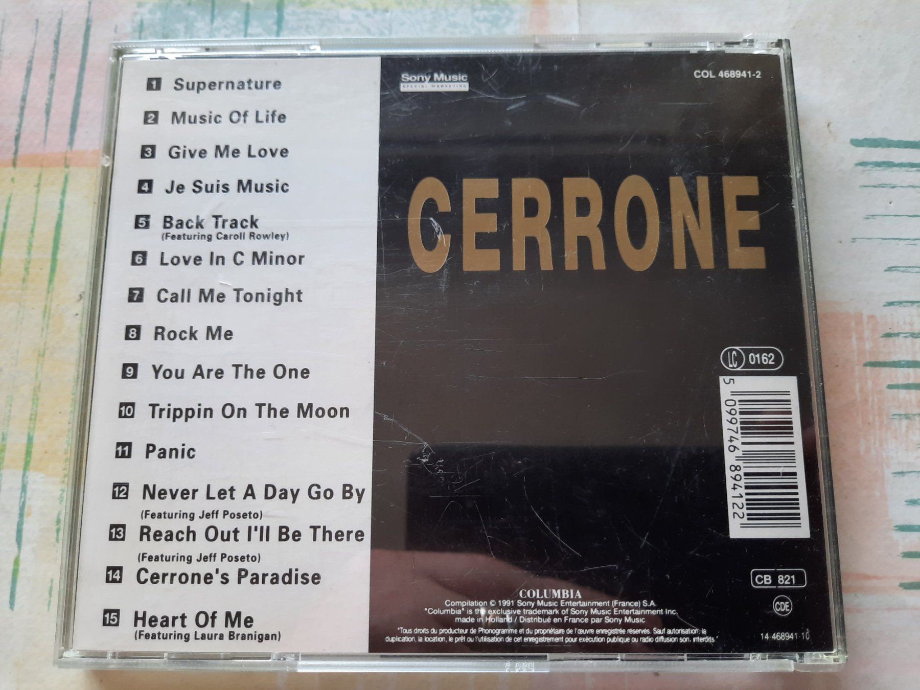 CDs: Cd Cerrone - 1976 - 1991  – D'occasion à Pully par bro_n52j 1