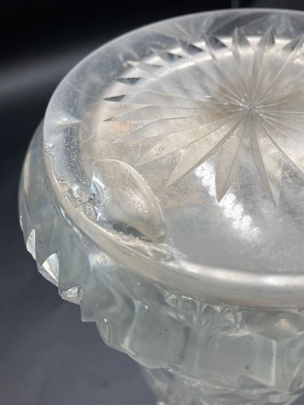 Vasi & Recipienti: Vase | Glas | DxH: ca. 13x30cm – Usato da Wittenbach venduto da Restwert_St-Gallen 6