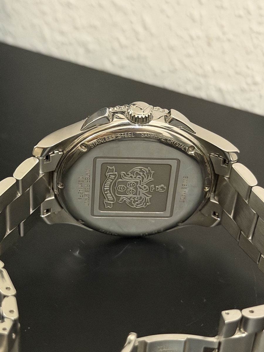 Hamilton Orologi: Hamilton Jazzmaster Seaview Chronograph – Ref. H375120 – Nuovo (secondo la descrizione) da Liestal venduto da arl_6tv7 2