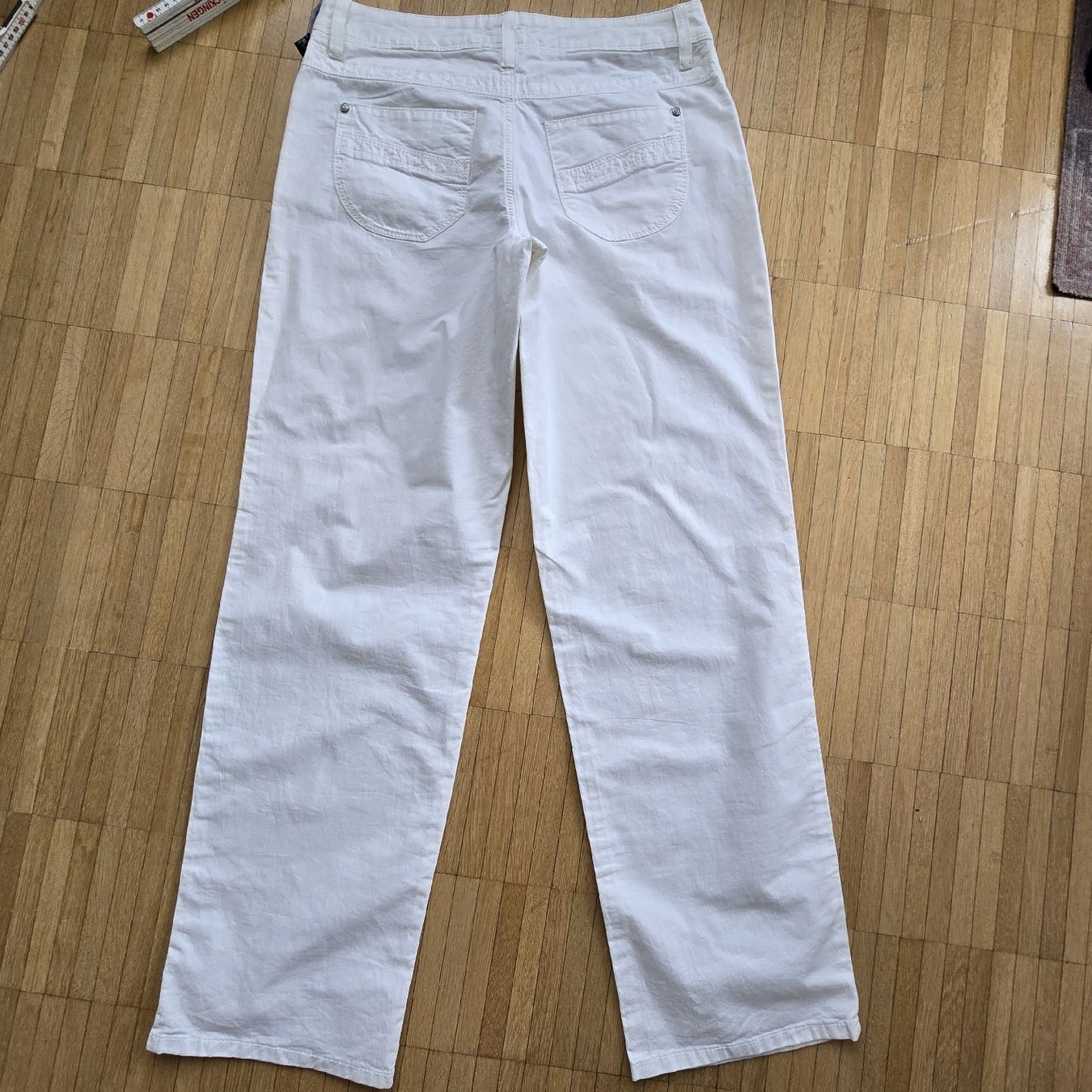 Bonita Pantaloni: Weisse Bonita Hose – Usato da Laufenburg venduto da may_r2st 2