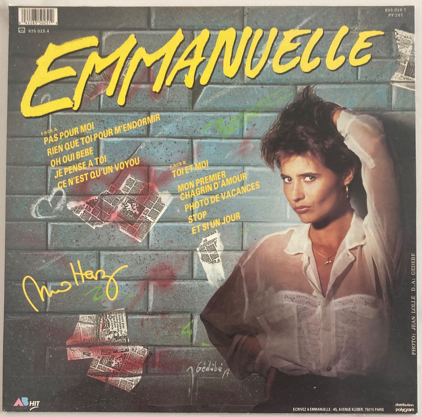 Schallplatten: EMMANUELLE - EMMANUELLE – Gebraucht aus Poliez-Pittet von Newtown-Records 1