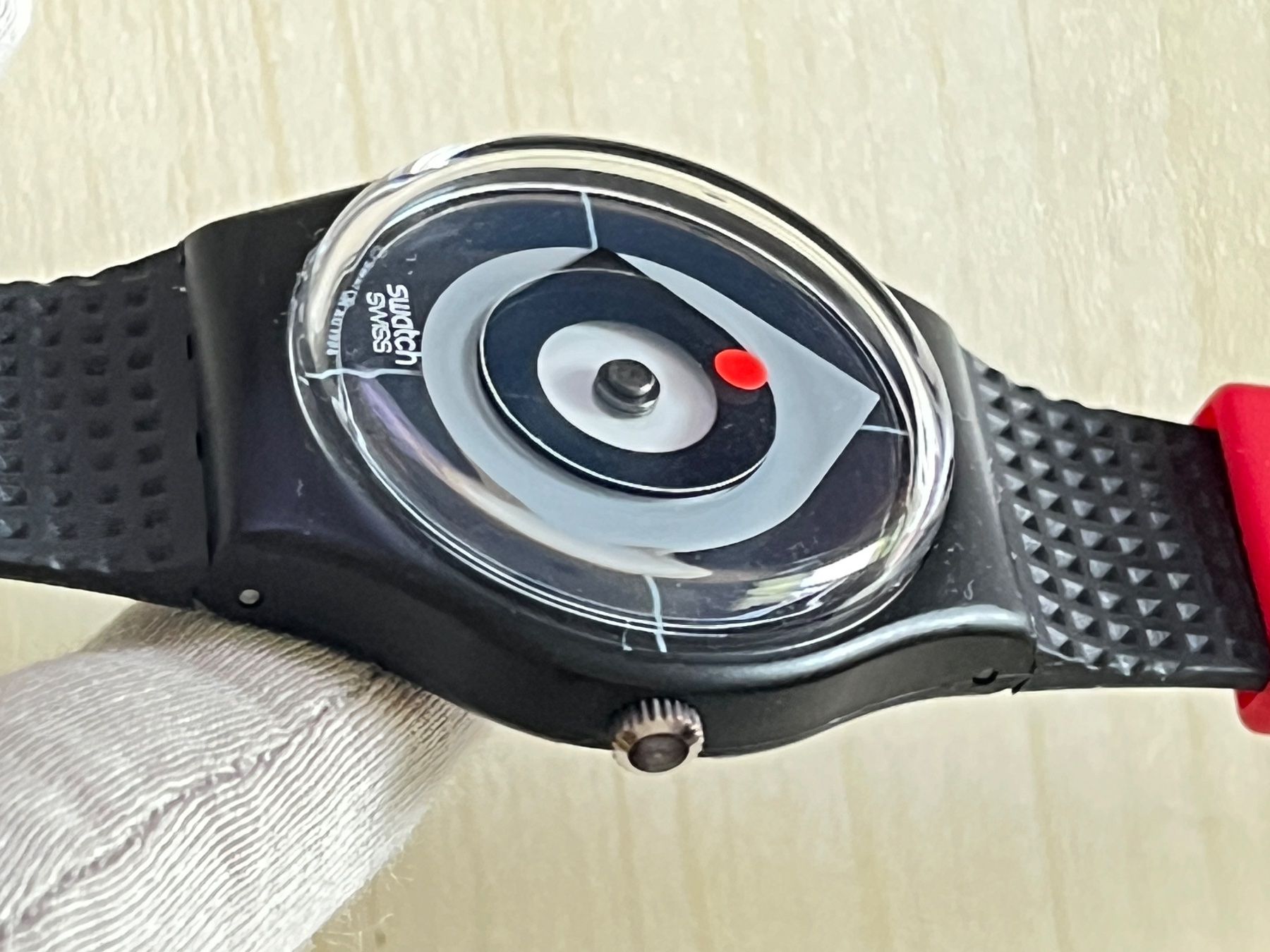 Swatch Orologi: Swatch Uhr Original Retro Design, Sommerschick – Usato da Grenchen venduto da chththl 2