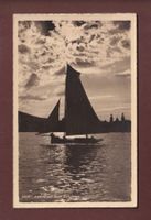 ZÜRICHSEE - Segelschiff - 1917