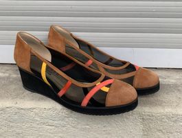 Splendide ballerine trotteur cuir AZURÉE cannes n.5(37-37,5)