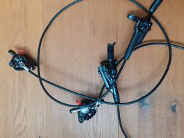 Shimano Deore  XT Scheibenbremsset vorne/hinten