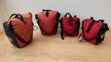 Ortlieb Fahrradtaschen Set rot
