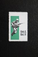 Geb. S. Bat. 11 Soldatenmarke