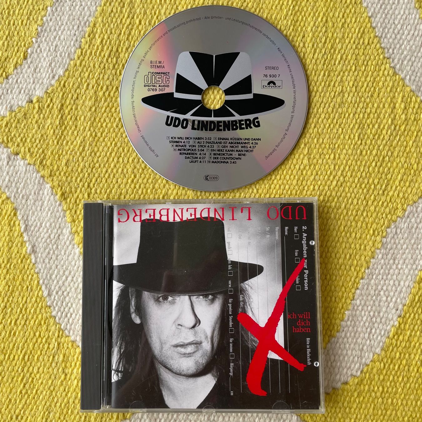 CD: UDO LINDENBERG-ICH WILL DICH HABEN – Usato da Rorschacherberg venduto da CD-Roli