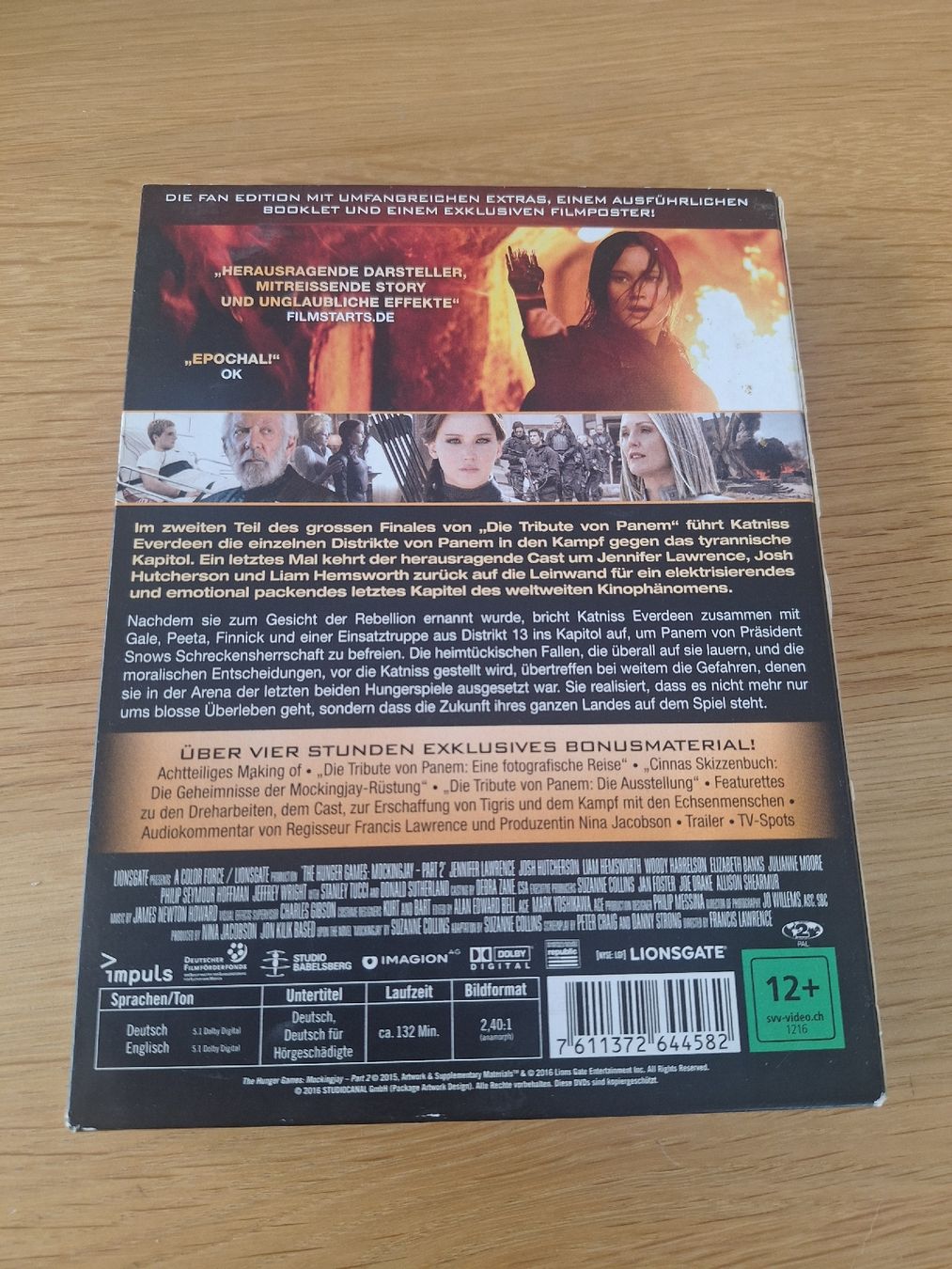 Tous les DVDs: Dvd Mockingjay – D'occasion à Wanzwil par chlinih93 1