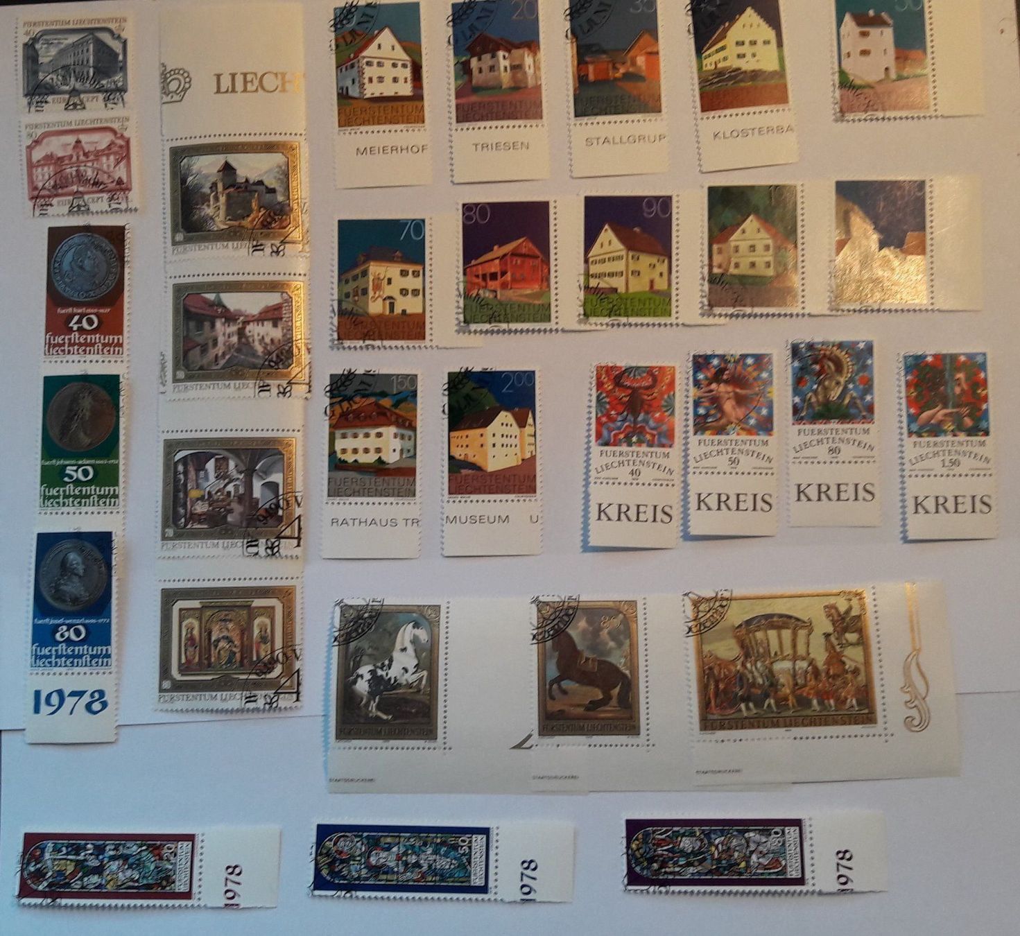 Tous les timbres: 1978 JSA gestempelt – Neuf (Voir description) à Alten par Regenwasser