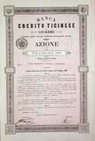 Banca Credito Ticinese, Locarno - 1908
