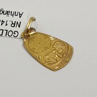 Echt 18K Gold Anhänger