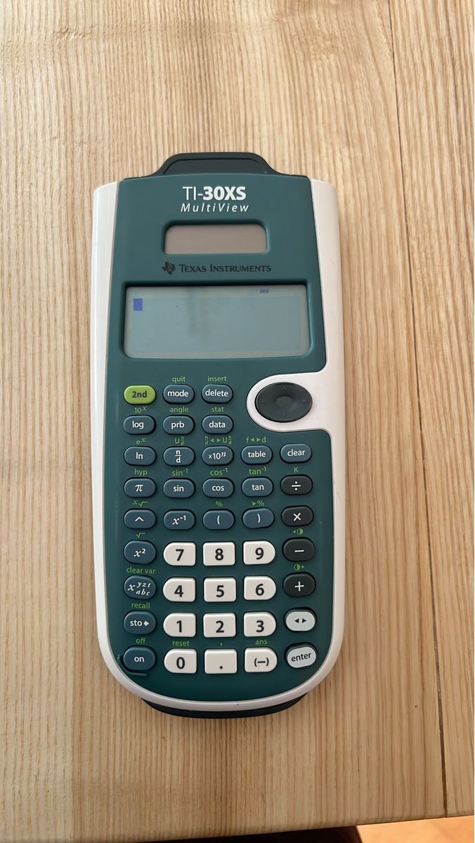 Texas Instruments Calcolatrici tascabili: Texas Instruments TI-30XS MultiView Calculator used – Usato da Bern venduto da jonock