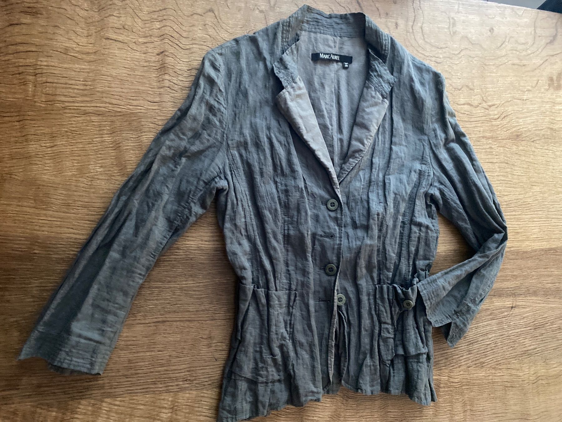 Giacche: MARC AUREL MARCAUREL BLAZER/JACKE GR.38 /optisch wie Leinen – Usato da Frauenfeld venduto da Boldi46 2