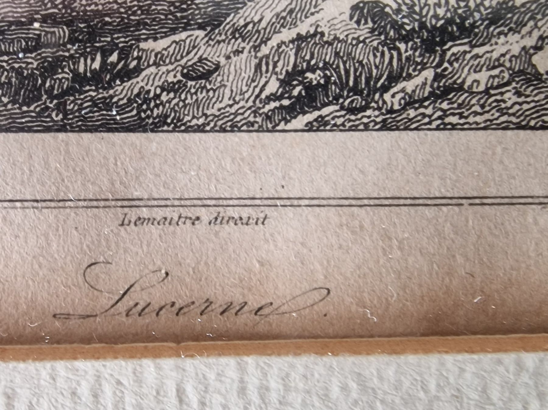 Incisioni: alten Stich von Lucerne - TWINT OK – Usato da Wildberg venduto da mantas07 1