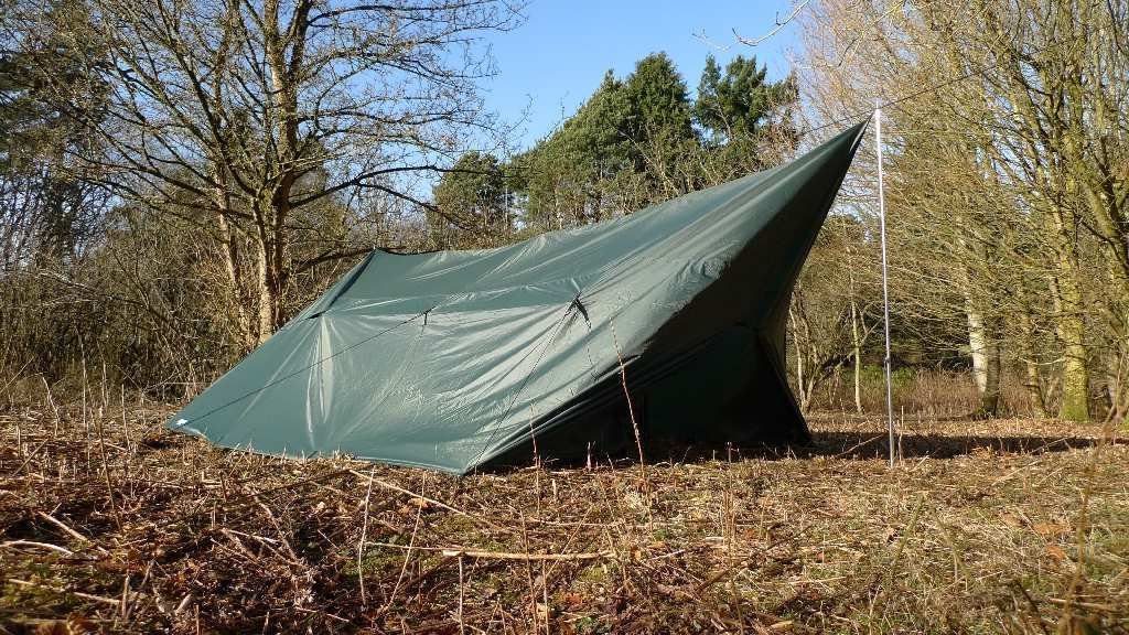 DD Hammocks Tende : DD Hammocks Tarp Zeltdach 5 x 5 m olive – Nuovo e nell'imballaggio originale da Tulln venduto da HaengemattenShop 4