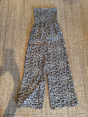 Damen Overall mit Leo Muster Grösse M neu