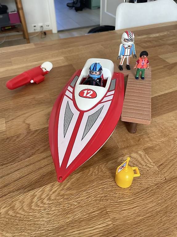 Giocattoli: Playmobil Speedboot mit Unterwassermotor – Usato da Zürich venduto da faberst