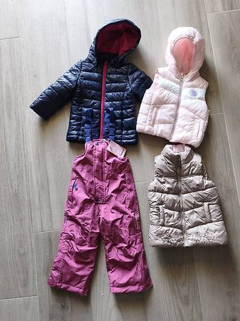  Winterjacken & Skihose Mädchen Grösse 92