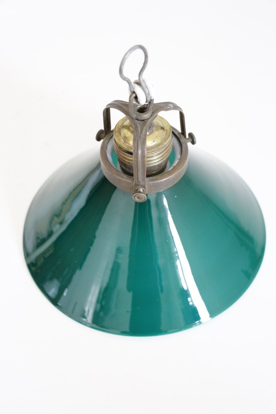 Lampade: ANTIKE GLASLAMPE ca. 1930 – Usato da St. Gallen venduto da modernetc 1