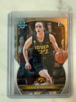 Caitlin Clark - Topps 1st Bowman University Rookie Karte