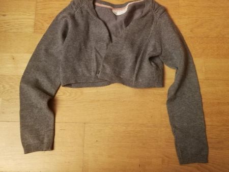 Bolero Grau Mädchen Zara Knittware