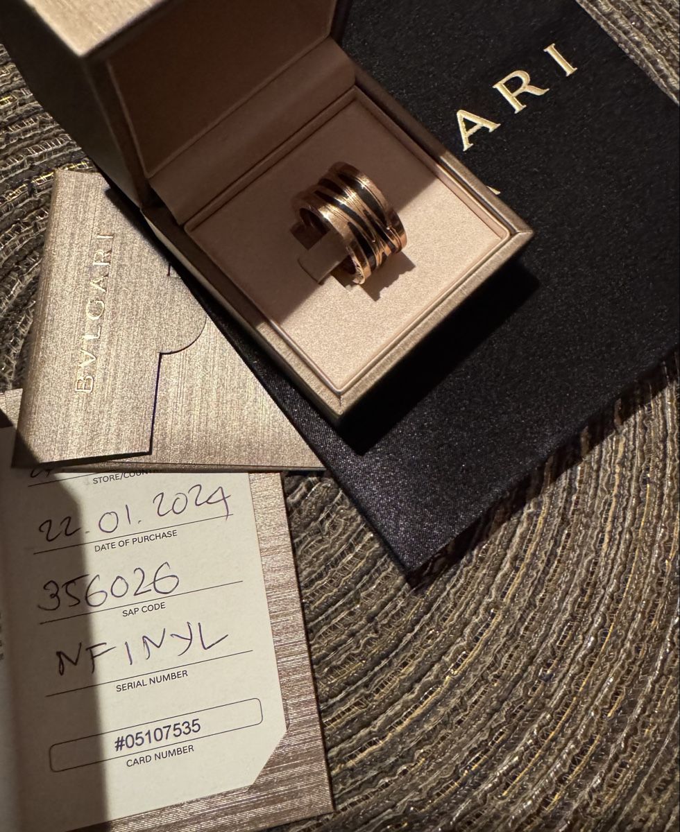 Bulgari Anelli: Bvlgari Ring B.Zero 1 Rosé Gold Gr. 56 – Usato da Zürich venduto da NNK28 1