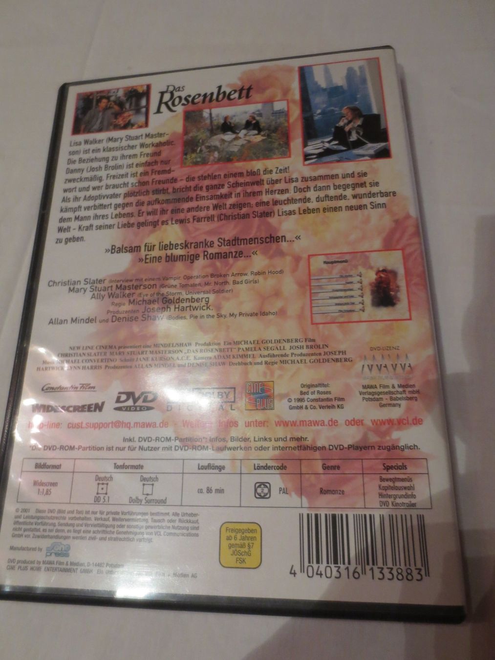 Alle DVDs: Das Rosenbeet - Liebesromanze – Gebraucht aus Männedorf von Livingston 1