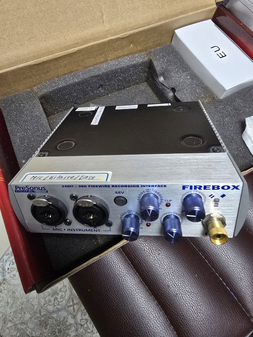 PreSonus Attrezzatura per studi di registrazione: Audio Interface PreSonus Firebox 24-Bit 96kHz gebraucht – Usato da Bettingen venduto da Muombe 1