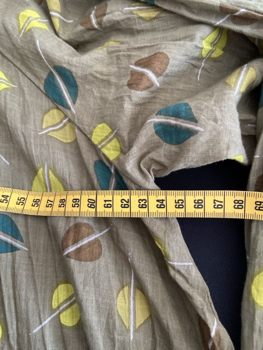 Gudrun Sjöden Camicette: Südwind Bluse, Grösse XXL, Baumwollstoff mit Blattmuster – Nuovo (secondo la descrizione) da Villmergen venduto da Savogin 4
