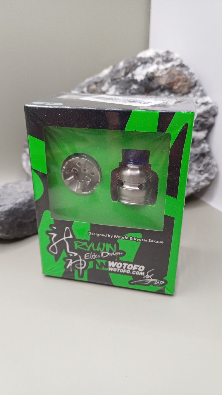 Altri Prodotti per fumatori: Wotofo Elder Dragon Rda SS (Neu) – Nuovo e nell'imballaggio originale da Kloten venduto da Epoxygalaxy.ch 1