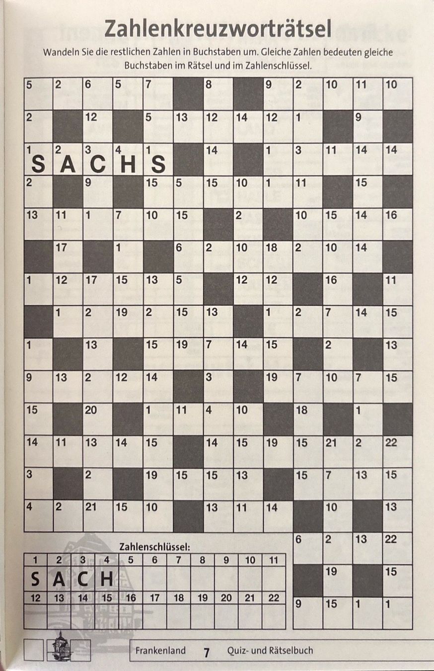 Libri: Quiz- und Rätselbuch Franken – Nuovo (secondo la descrizione) da Sarnen venduto da Livres 4