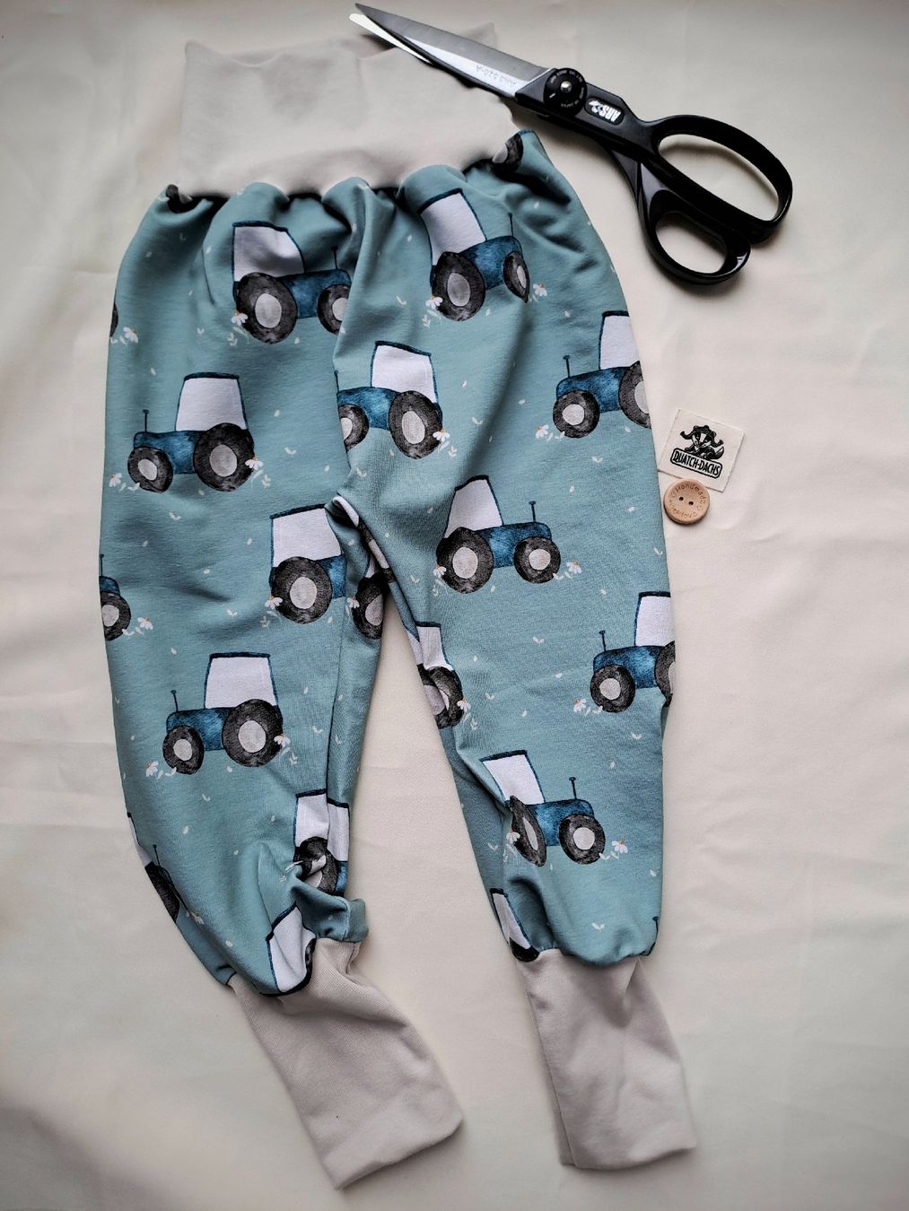 Pantaloni: Bio Pumphose Traktor Gr.98 – Nuovo e nell'imballaggio originale da Bänk (Dägerlen) venduto da Quatschdachs 1