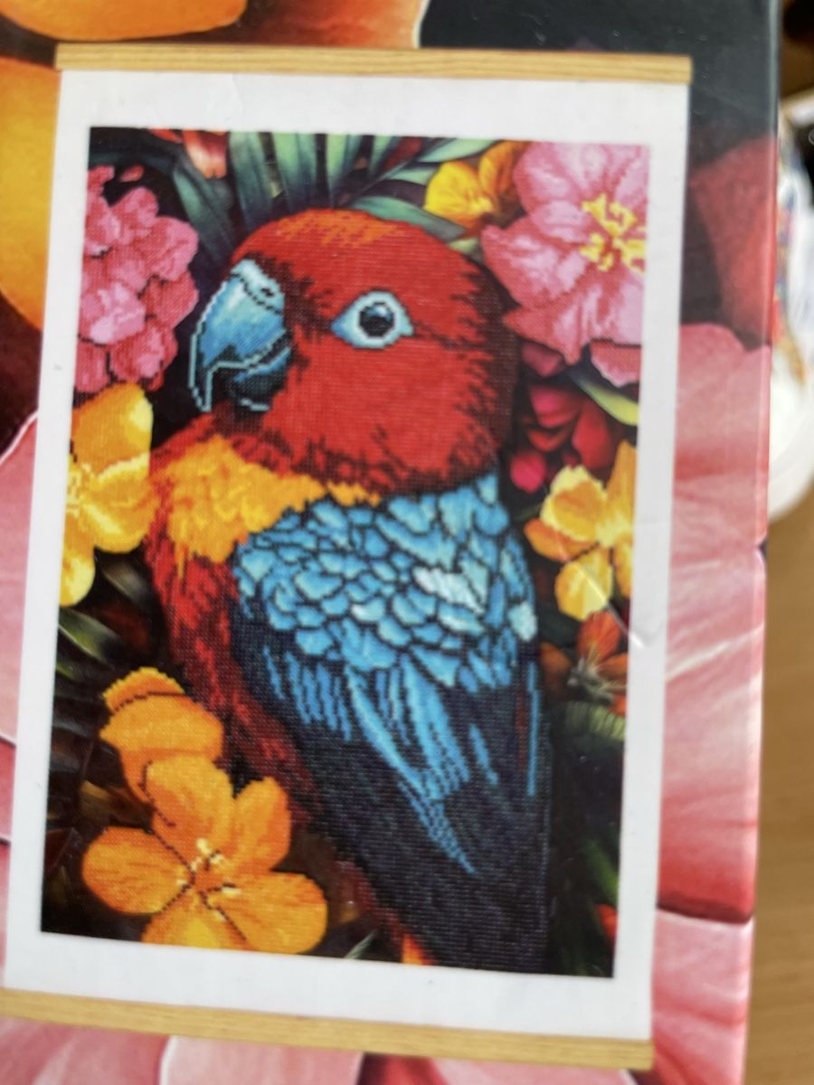 Bastelsets: Diamond Painting Vogel – Neu und originalverpackt aus Wattwil von Weinachtsmann 2