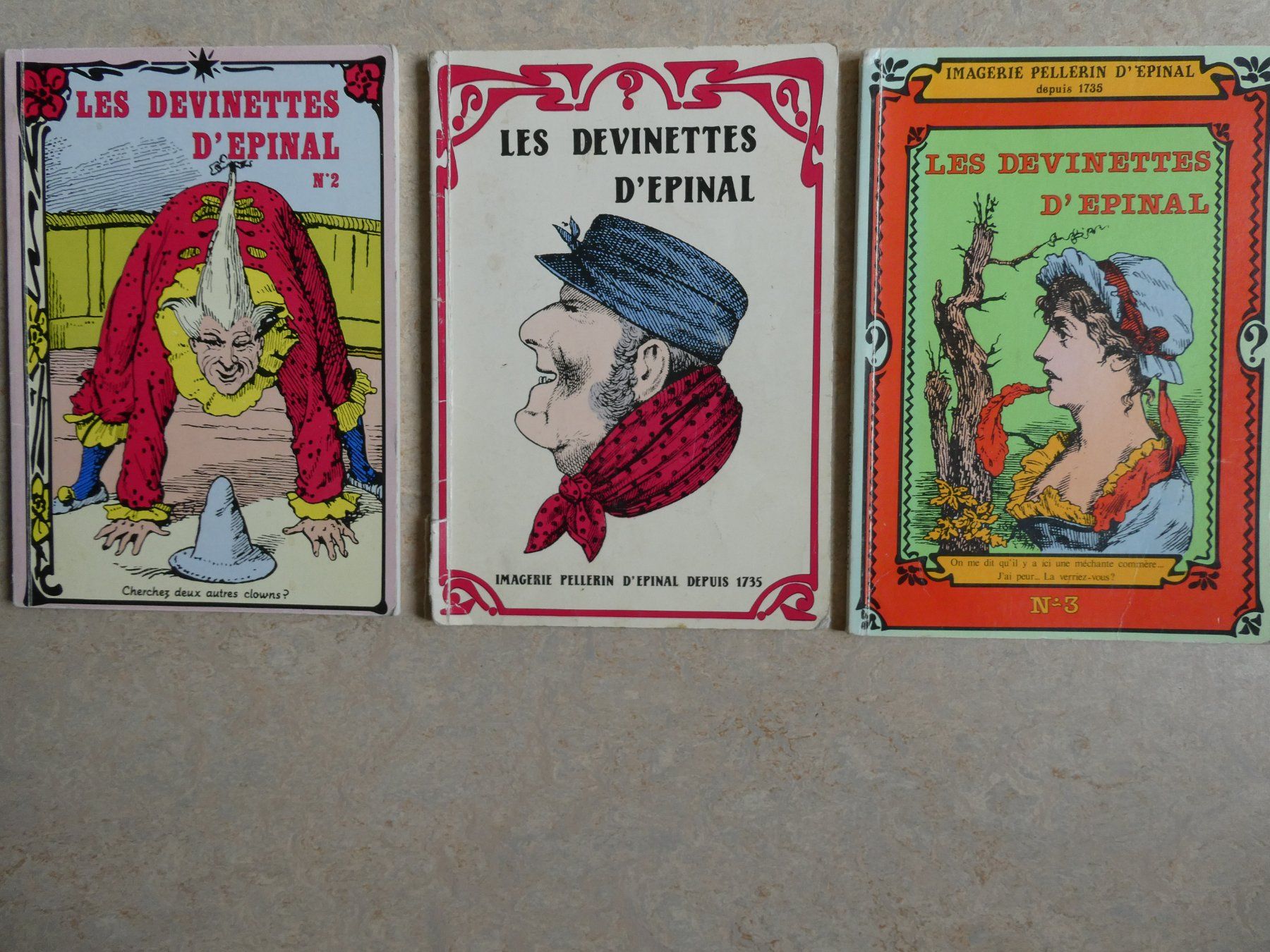 Libri: Les devinettes d'Epinal – Usato da Biel/Bienne venduto da Ligurie