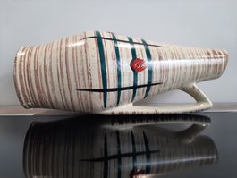 50er 60er vintage Keramik Henkelvase Blumenvase Scheurich