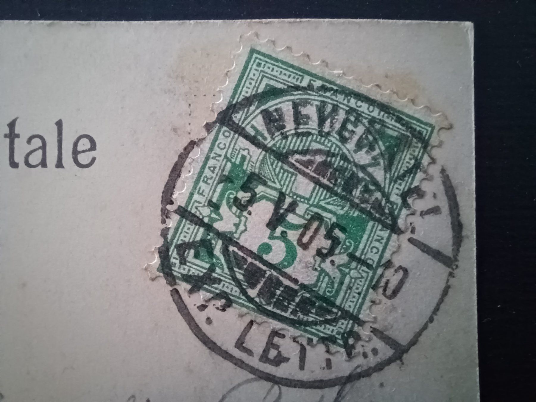 Cartoline postali: NE, No. 626, Neuchâtel, 5.V.05, nach Ermatingen – Usato da Aarau Rohr venduto da mgvw 2
