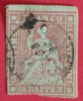 3451D) 24, Strubel,  Zentrischer Zwergstempel