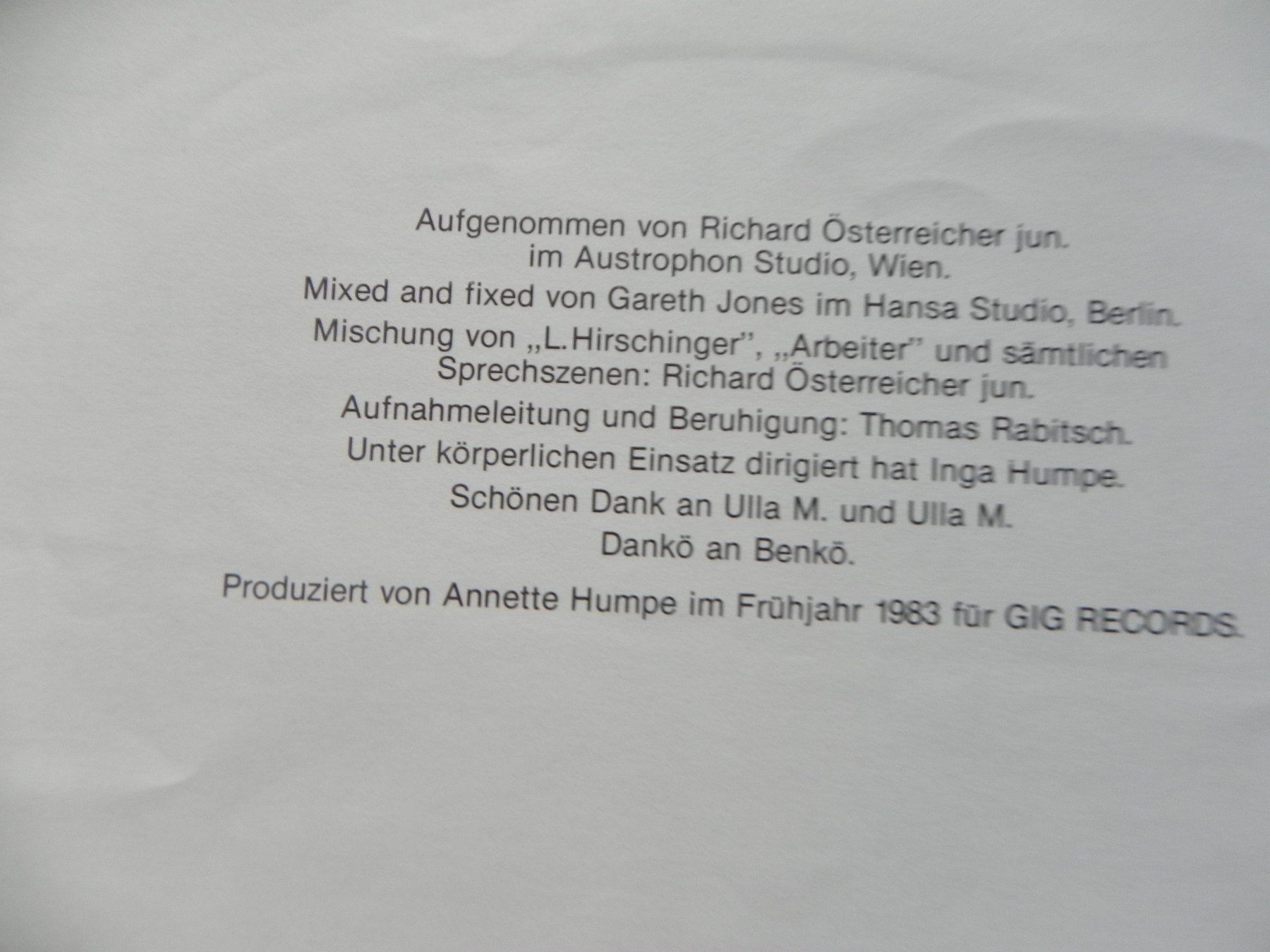 Dischi in vinile: LP Deutsch Ostereich Döf 1983 mit Hit Codo aus der Ferne ... – Usato da Siebnen venduto da krimsie 5