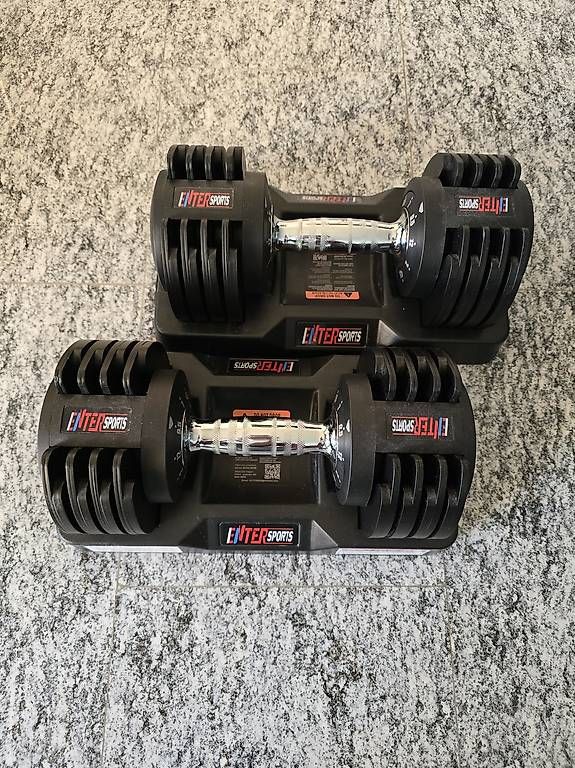 Manubri & Pesi: Adjustable Dumbbells x2 (2-12kg) – Usato da Aldesago venduto da ham_7cjk