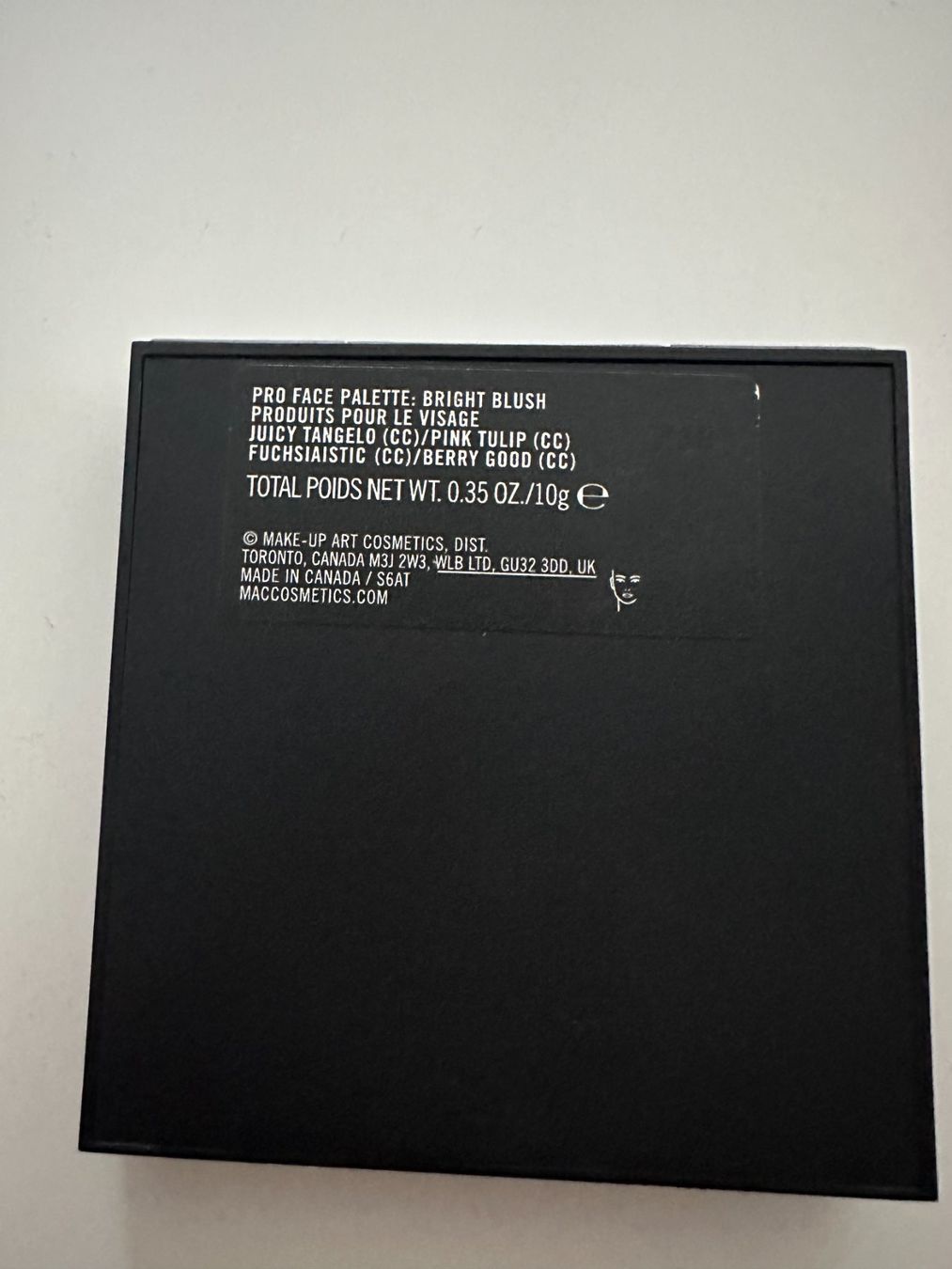 Mac Cosmetics Make-up: Mac pro face palette bright blush – Usato da Courgevaux venduto da Qwertz111320 2