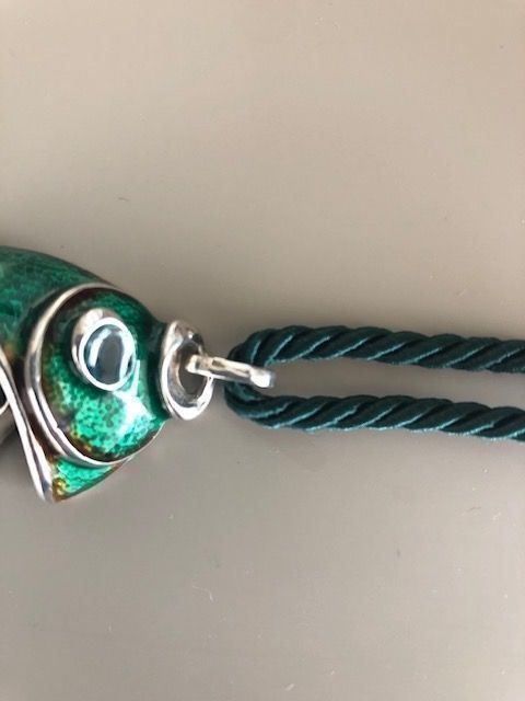 Ciondoli: Ciondolo in argento a forma di pesce – Nuovo (secondo la descrizione) da Davesco-Soragno venduto da dvf_7h6d 2
