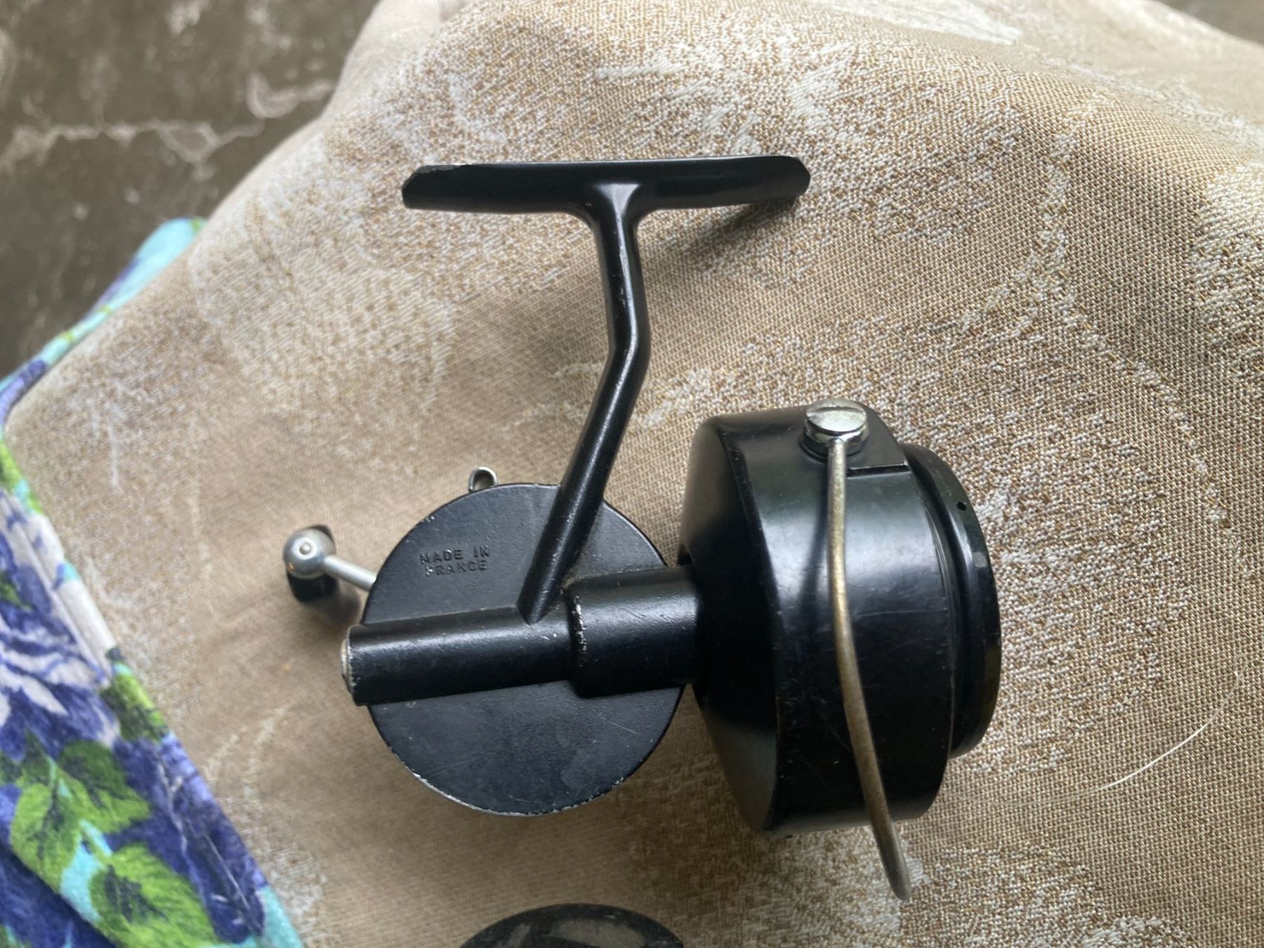 Tamburi & Mulinelli: Vintage Stationärrolle Mitchell 314 – Usato da Filzbach venduto da Sugi7 2