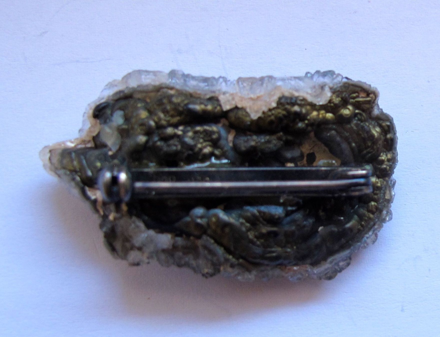 Spille & Fermagli: Brosche Kristall mit 800er Silber – Usato da Bern venduto da hippoism 2