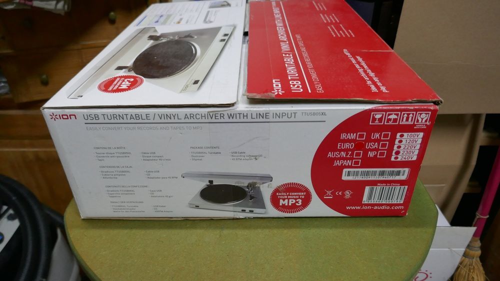 USB Plattenspieler *ION TTUSB05XL* (Schallplatten speichern) Kaufen