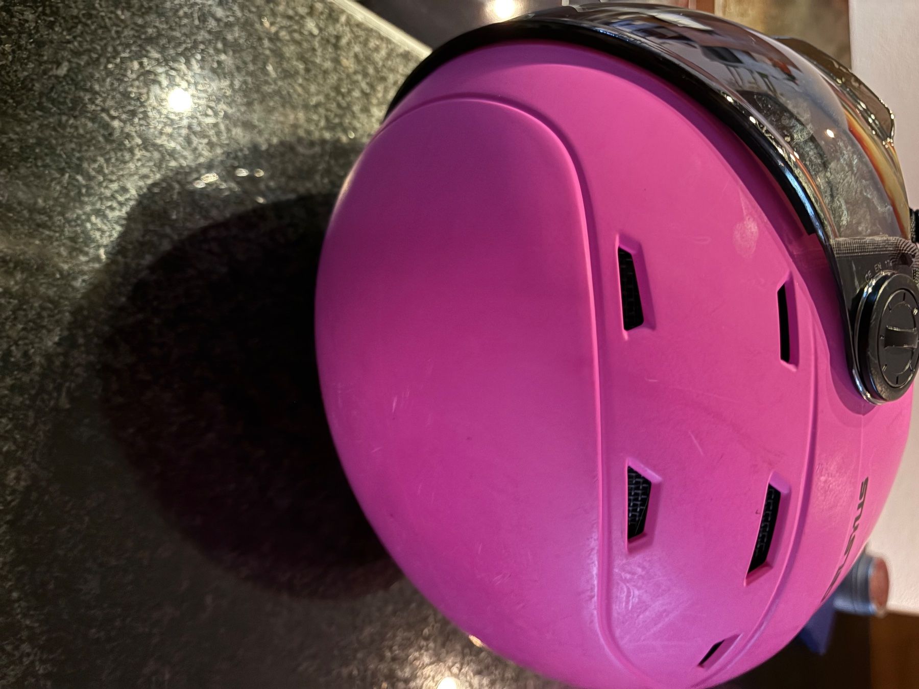 Caschi: Skihelm Celsius mit Visier pink – Usato da Schübelbach venduto da S1CH 1