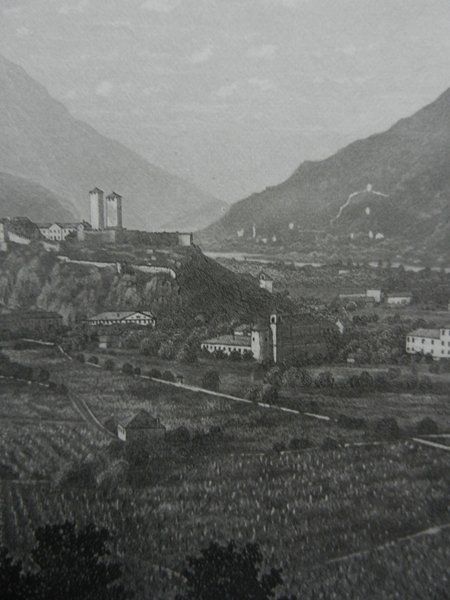 Incisioni: Bellinzona von Ringger – Usato da Risch venduto da Rischli15 6